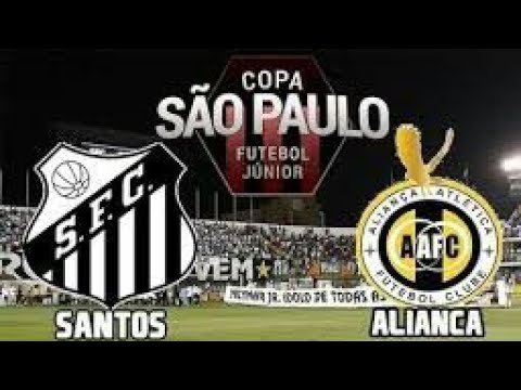 Santos x Aliança/CE • Copa SP de Futebol Júnior 2018
