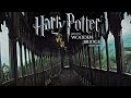 Rainy Day At Hogwarts Wooden Bridge ASMR Ambience Relaxing Rain Sounds Soft Music