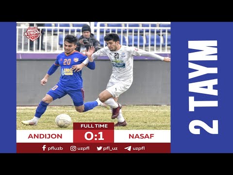 O'zbekiston 🏆 Coca Cola kubogi. 1/8 final ANDIJON — NASAF 0:1