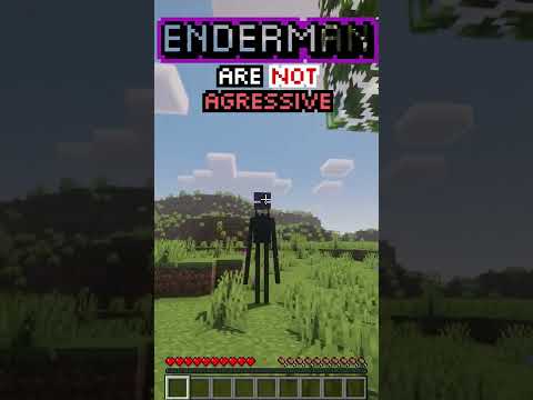STARE AT ENDERMEN SAFELY (Minecraft Facts//Tips)