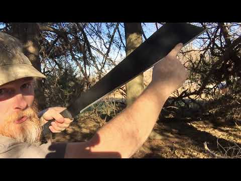 Cold Steel All-Terrain Chopper.  NOT your average machete!