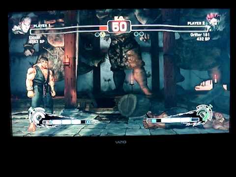 SSF4: Grifter (Akuma) vs Eissan (Ryu) - GAF XBL 3 vs 3 Team Tourney - Set 1