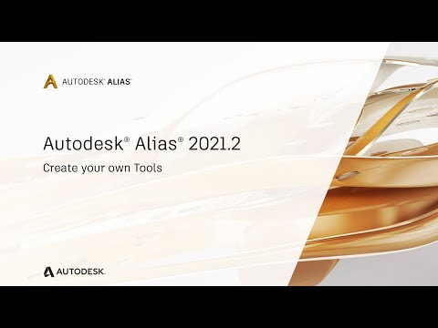 Create your own tools within Alias 2021.2