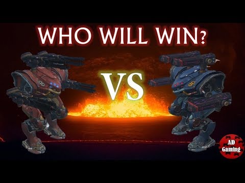 War Robots - Spectre (Pulsar) VS Spectre (Corona)