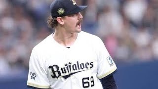 「報われない快投…213cm右腕ジェリー、またしても初勝利ならず🔥」#オリックス #プロ野球 #ソフトバンク #ショーンジェリー #完封未遂 #新助っ人 #野球ハイライト #NPB #先発投手 #感動
