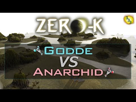 2019/01/05 #4: Godde(Hov) vs Anarchid(Hov) on Thornford - Zero-K
