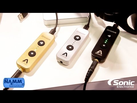 Apogee Groove Portable USB DAC and Headphone Amplifier | Winter NAMM 2016