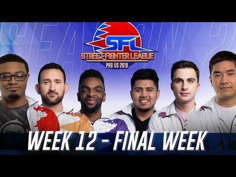 Street Fighter League (Season 2) - Week 12 - SEMI-FINALS