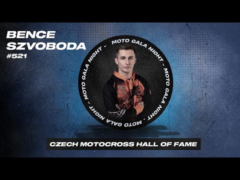 Síň slávy českého motokrosu // Czech Motocross Hall of Fame - Bence Szvoboda #521