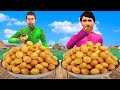 गोलगप्पा पानी पूरी चुनौती Golgappa Pani Puri Food Challenge Comedy Video ह