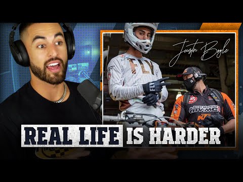 Supercross Champion Justin Bogle gives incredible advice for life! - "We all have our sack of rocks"