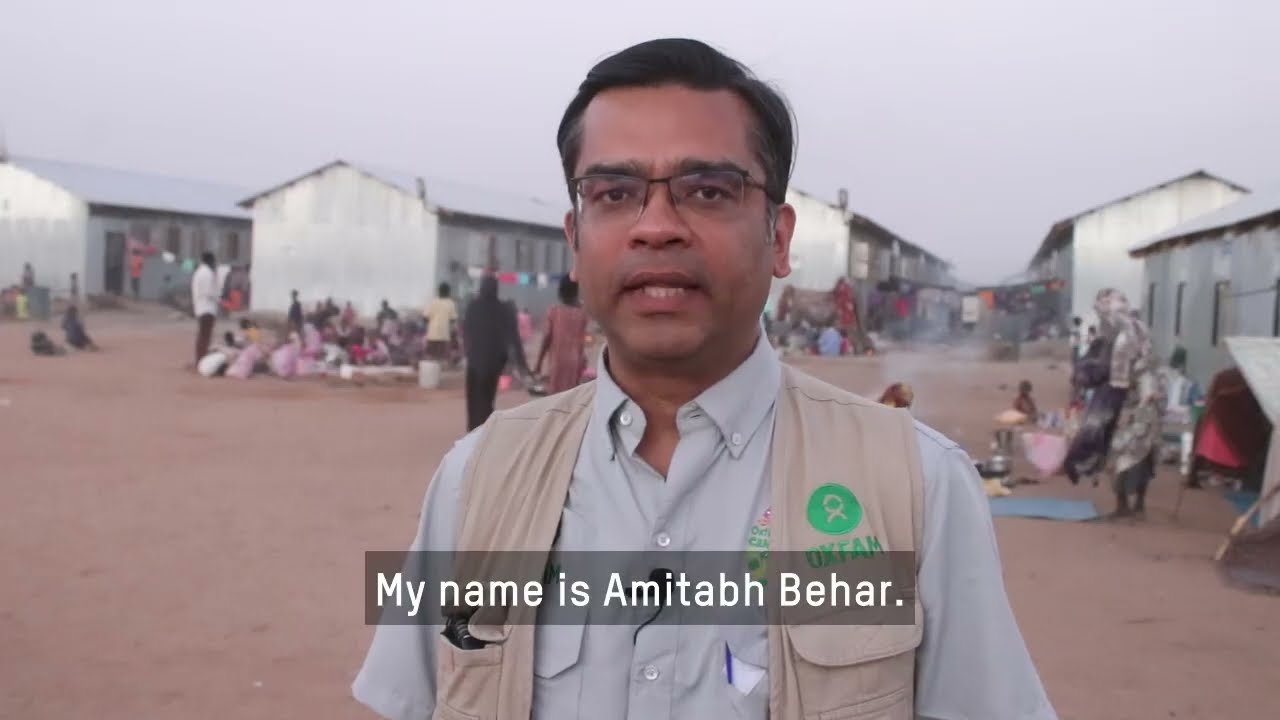 Oxfam's Executive Director visits a transit camp in Renk, South Sudan