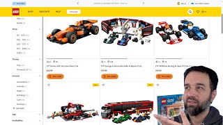 LEGO City Formula 1 official reveals at last! Pits, transporter truck, garage / paddock & more