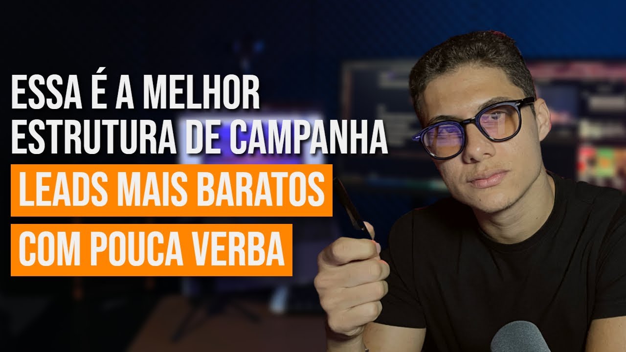A MELHOR estrutura de campanha para captar MUITOS LEADS no META ADS