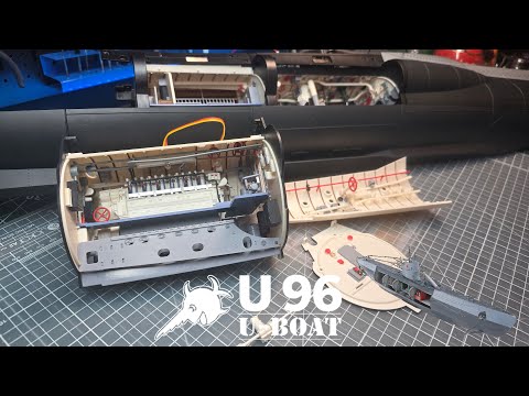 Build the 1:48 Scale U96 U-Boat - Pack 21 - Stages 81-84