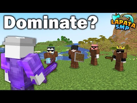 How I Dominate LapataSMP Players on its First Day | Lapata Smp