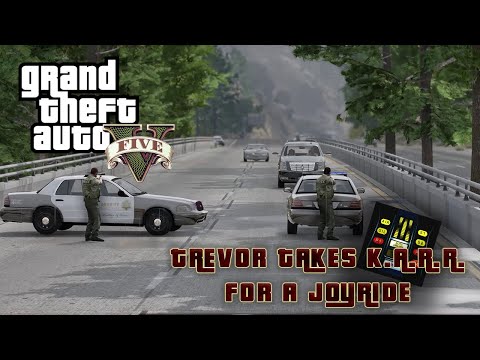 TREVOR TAKES K.A.R.R. FOR A JOYRIDE PART 1