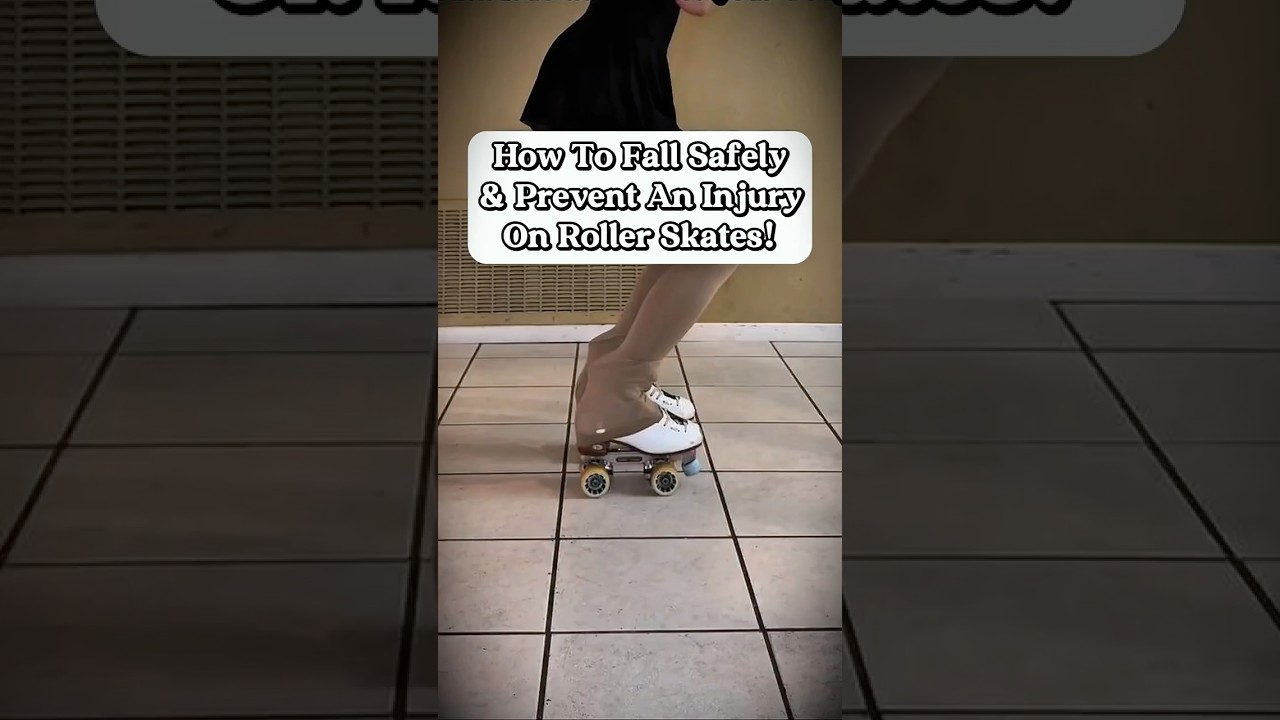 How to Fall Safely and Prevent an injury on Roller Skates