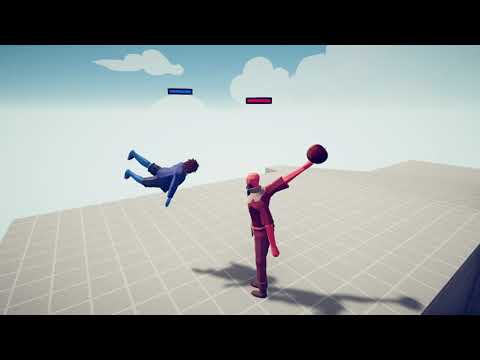 Spear Thrower & Halfling vs UNITS 2v1 - Totally Accurate Battle Simulator TABS