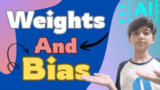 AI’s Secret Ingredients: Weights and Bias Explained! | #ai #education #bias #weights #english