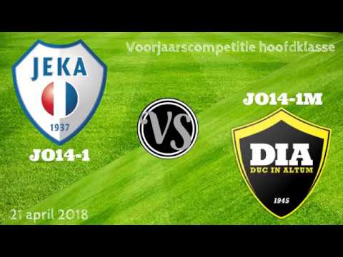 JEKA JO14-1 vs DIA Meisjes Academie JO14-1M