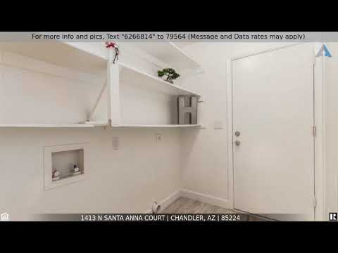 Priced at $319,000 - 1413 N SANTA ANNA Court, Chandler, AZ 85224