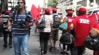Manifestação abrindo Campanha Salarial 21 09 2011