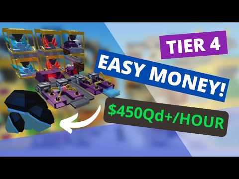EASY MONEY IN TIER 4 (SIMPLE  OBSIDIAN CHARM SETUP) - ROBLOX Factory Simulator