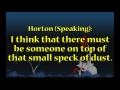 Horton Hears A Who