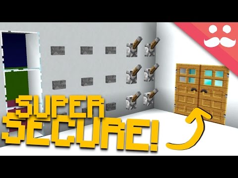 How to make THE BEST SECURITY SYSTEMS in Minecraft!