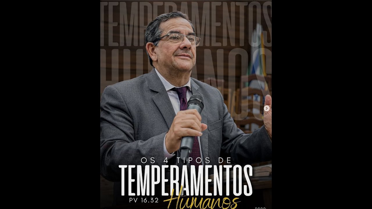 "TEMPERAMENTO CONTROLADO PELO ESPÍRITO SANTO!"  Coroa da criação possuidor de Caráter e Temperamento