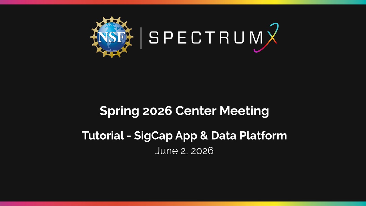SigCap App & Data Platform Tutorial