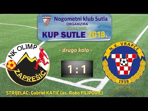 NK Olimp - NK Vrapče (1-1), Kup Sutle 2018., prstići - drugo kolo