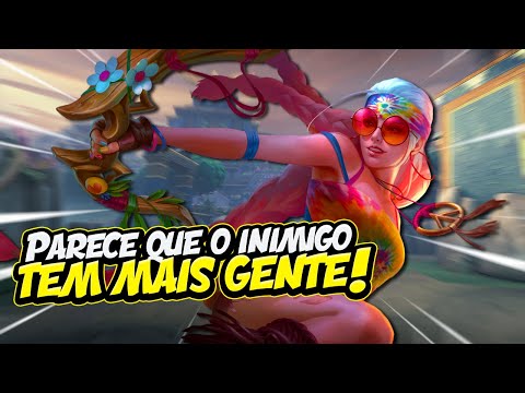 PARECE QUE O INIMIGO TEM SEMPRE MAIS GENTE! - ⚡ Smite BR GM Ranked Conquista