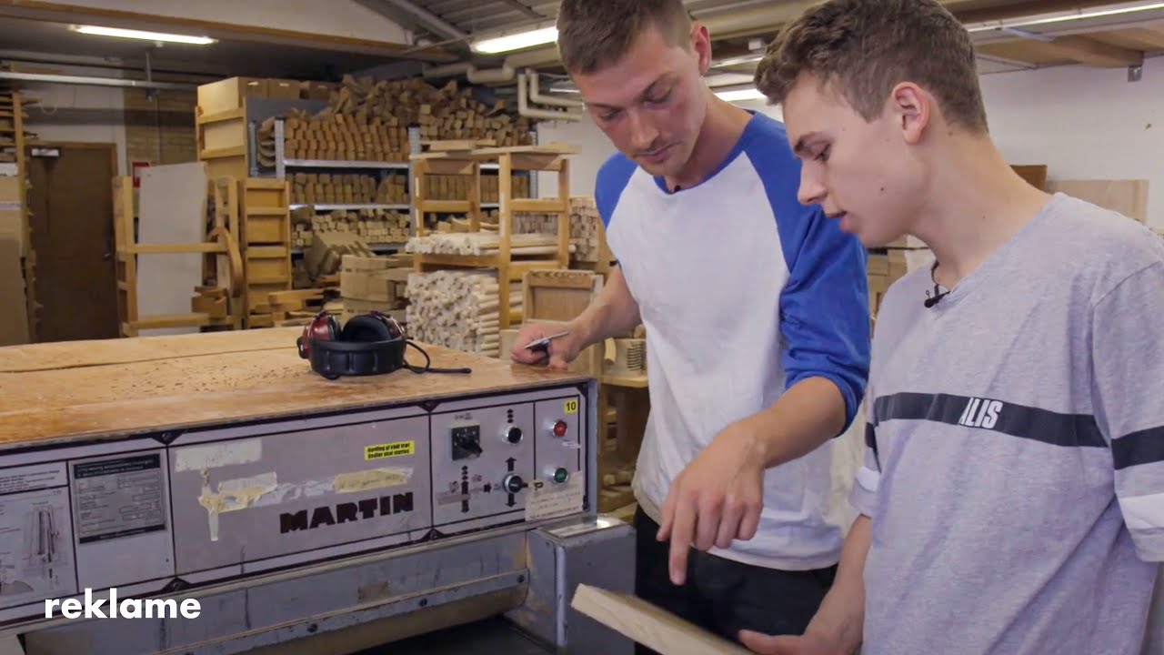 Hvordan bliver man maskinsnedker - Se her - YouTube video