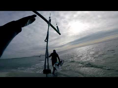 Kitesurfing 1-27-20-Smith Point, Long Island