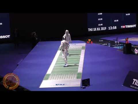 Budapest Worlds SMS 2019 -  L32 - Szilagyi HUN v Yoshida JPN (Partial)