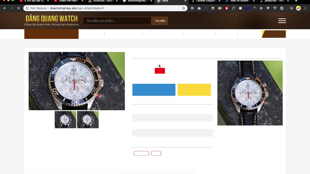 [Seri] - Website đồng hồ - Hiển thị thống kê review sản phẩm - Phần 10