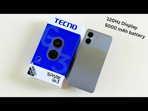 Tecno Spark Go 3 Unboxing and Full Review | 5000 mAh battery | 120Hz Display