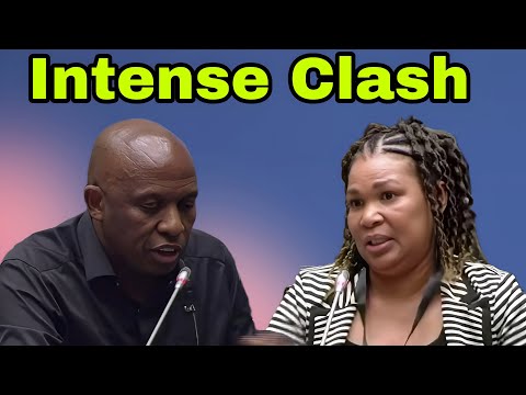 MK Party Skosana makes Patricia Mashale angry during questioning.
