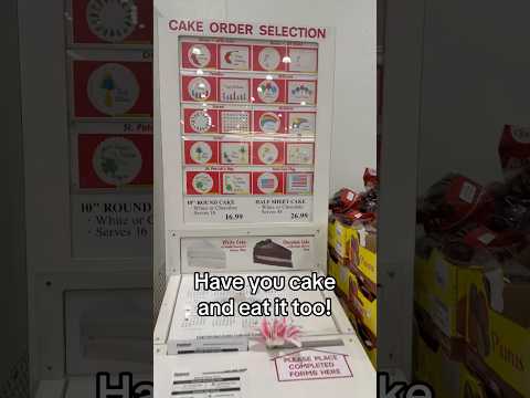 Costco has cakes! Ordering cakes is a breeze! #costcobakery #cakes