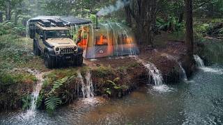Download lagu COZIEST Solo RAIN Camping at a Creek ☔ New Hot Tent Shelter | Relaxing ASMR mp3 Download lagu COZIEST Solo RAIN Camping at a Creek ☔ New Hot Tent Shelter | Relaxing ASMR mp3