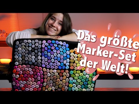 The world's largest marker set - Ohuhu 320-piece set - ALL COLORS