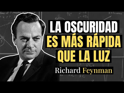Por qué la OSCURIDAD es más rápida que la LUZ (Física real) | Richard Feynman