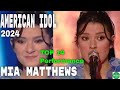 American Idol 2024 TOP 14 Performance - Mia Matthews Rendition “Burning House” a Song by Cam