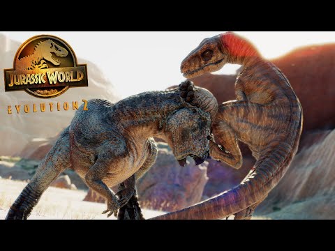 Canyons of ISLA SORNA - Jurassic World Evolution 2 [4K]