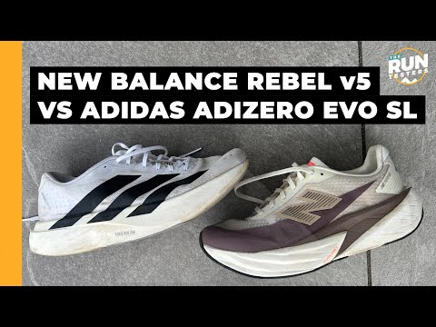 Adidas Adizero Evo SL vs New Balance Rebel v5: Which lightweight daily trainer should you get?