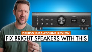 Video thumbnail for NEW Amplifier with VINTAGE SOUND!? DENON PMA-900HNE REVIEW by Andrew Robinson