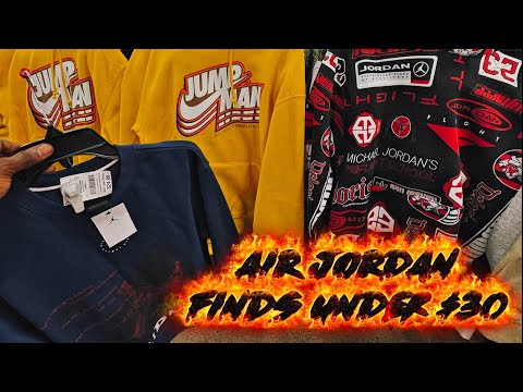 Crazy Air Jordan Clothing Steals at Burlington 👕🔥 Under $30