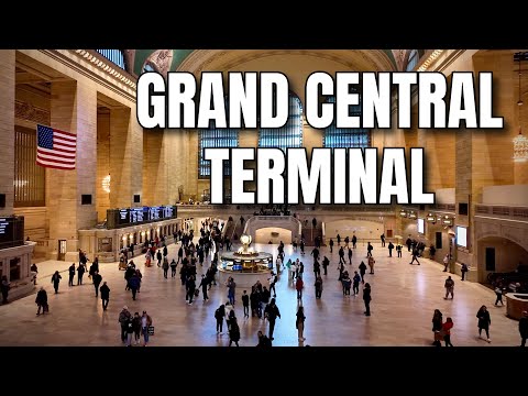 NEW YORK CITY Walking Tour [4K] - GRAND CENTRAL TERMINAL